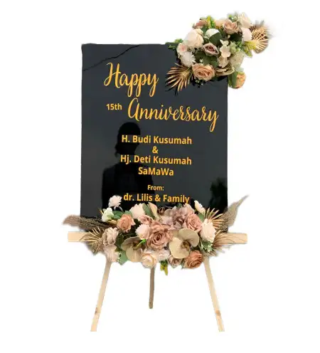 Papan Bunga Akrilik Mandiraja Kulon