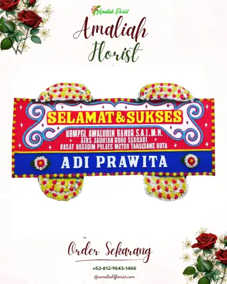Papan Bunga Ucapan Selamat Mandiraja Kulon